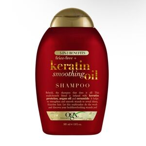 OGX - Frizz-Free Keratin Smoothing Oil Shampoo
